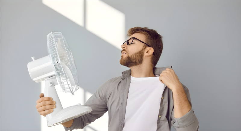 چرا باید در اوج گرما از پنکه استفاده نکنید؟