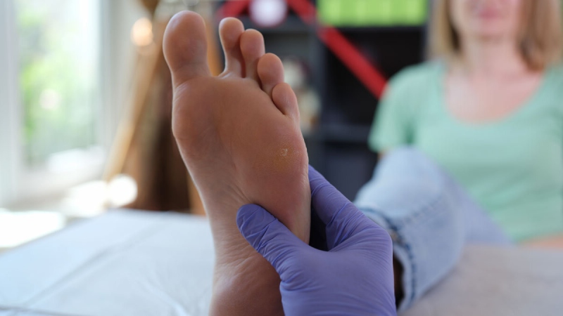 خارش کف پا و مشکلات داخلی بدن